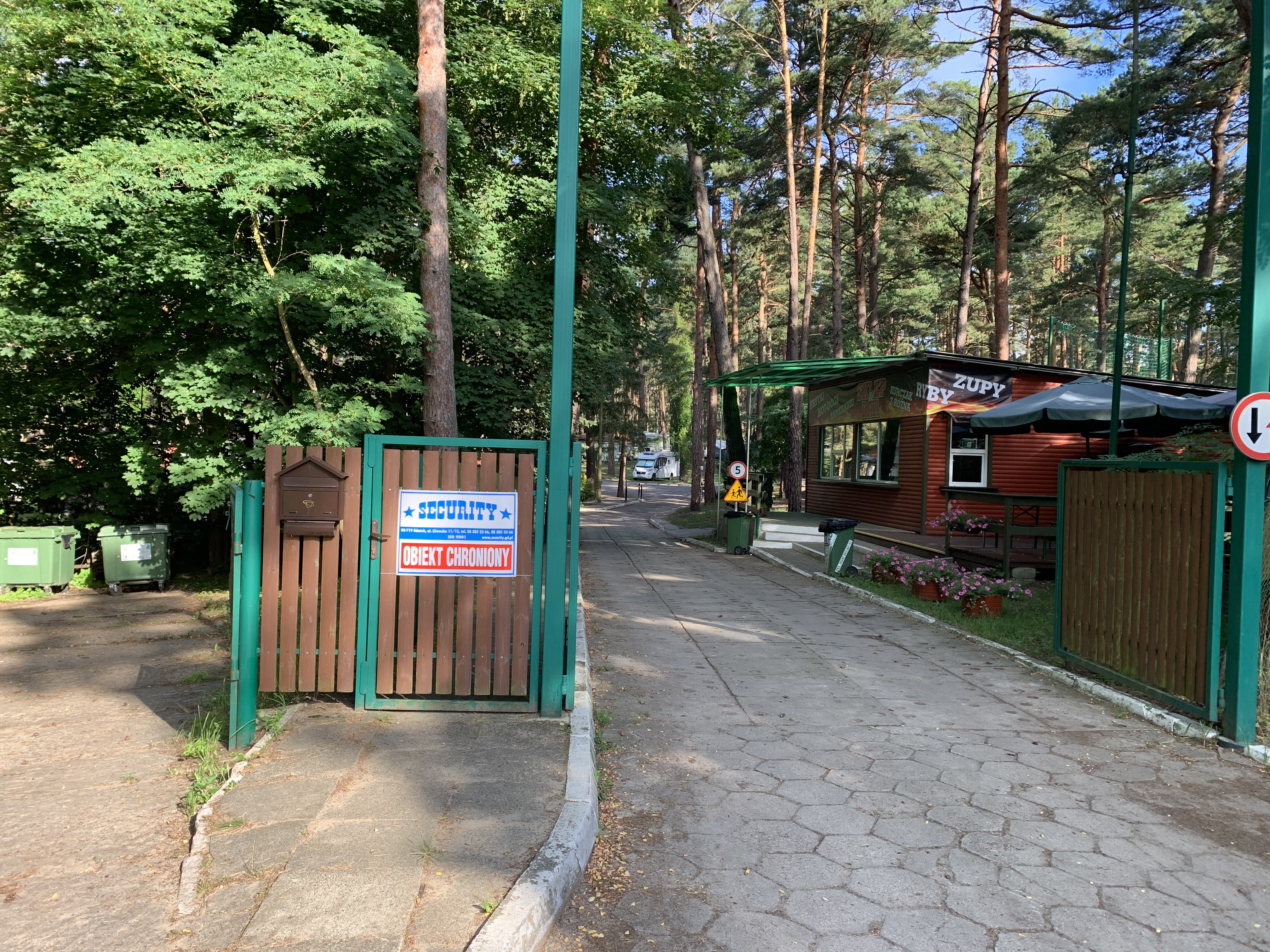 One of the places I stayed at for the night